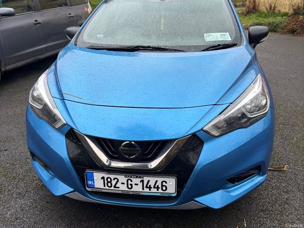 Nissan Micra Hatchback, Petrol, 2018, Blue