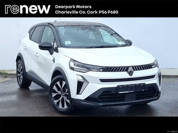 Renault Captur Hatchback, Petrol Hybrid, 2026, White