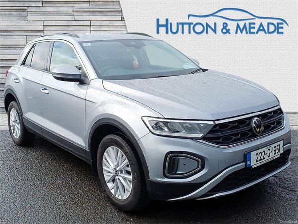 Volkswagen T-Roc SUV, Petrol, 2022, Silver