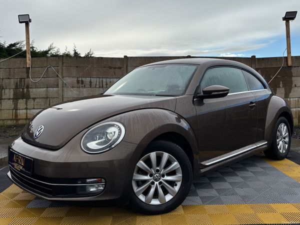 Volkswagen Beetle Hatchback, Petrol, 2014, Brown