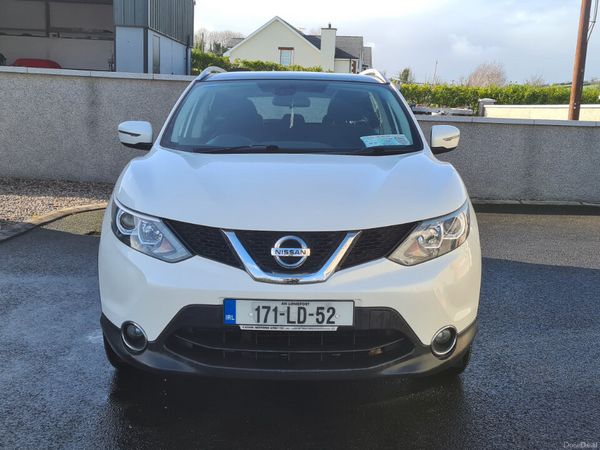 Nissan Qashqai SUV, Diesel, 2017, White