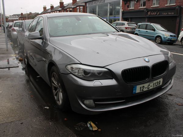 BMW 5-Series Saloon, Diesel, 2012, Grey