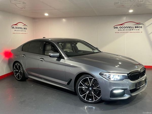 BMW 5-Series Saloon, Diesel, 2018, Grey