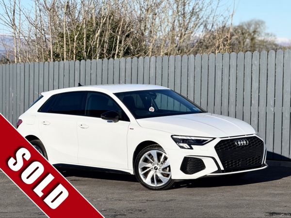 Audi A3 Hatchback, Petrol Plug-in Hybrid, 2021, White