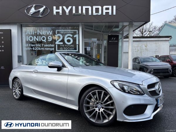 Mercedes-Benz C-Class Convertible, Petrol, 2017, Grey