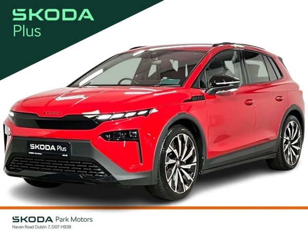 Skoda Elroq Hatchback, Electric, 2025, Red