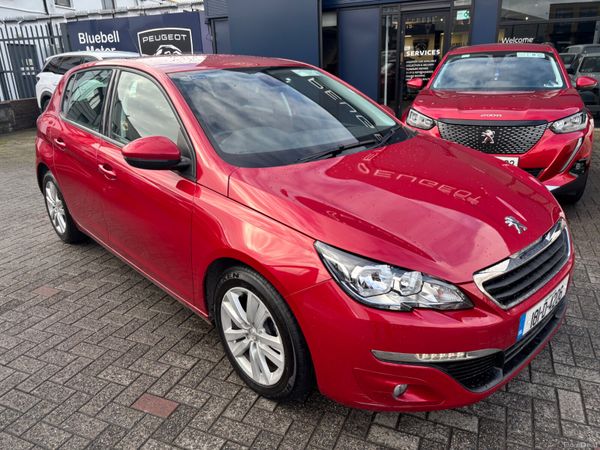 Peugeot 308 Hatchback, Diesel, 2018, Red