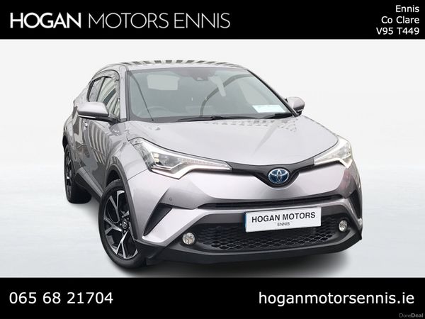 Toyota C-HR Hatchback, Petrol Hybrid, 2018, Silver