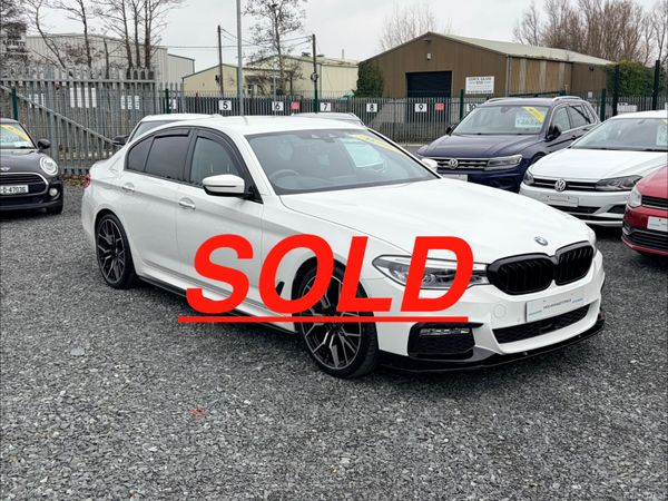 BMW 5-Series Saloon, Diesel, 2018, White