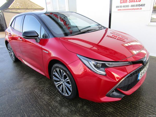 Toyota Corolla Hatchback, Petrol Hybrid, 2019, Red