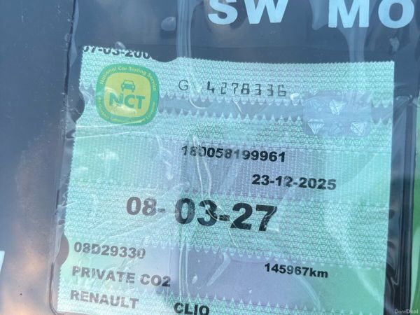Renault Clio Hatchback, Petrol, 2008, Silver