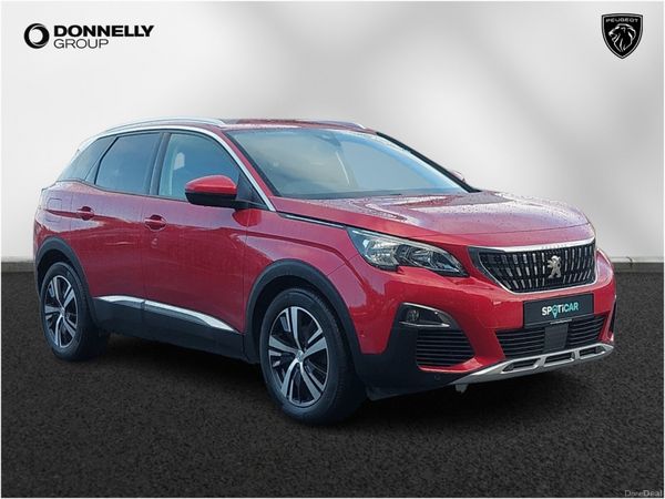 Peugeot 3008 Estate, Diesel, 2020, Red