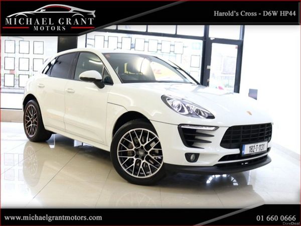 Porsche Macan Coupe, Petrol, 2018, White