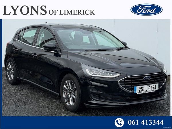 Ford Focus Hatchback, Petrol, 2025, Black