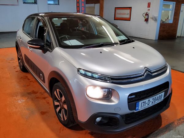Citroen C3 Hatchback, Petrol, 2017, Grey