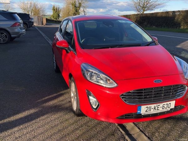 Ford Fiesta Hatchback, Petrol, 2021, Red