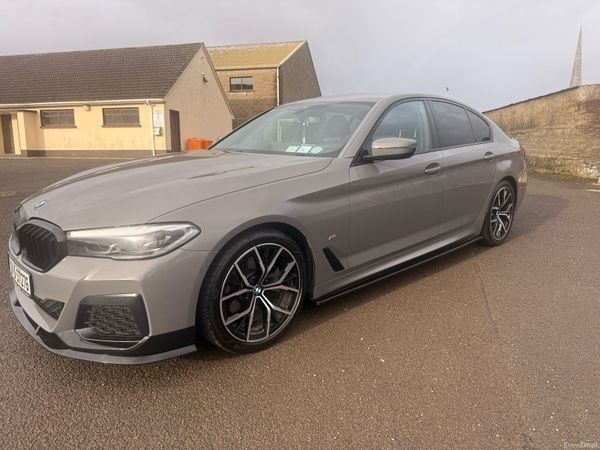 BMW 5-Series Saloon, Diesel, 2021, Grey