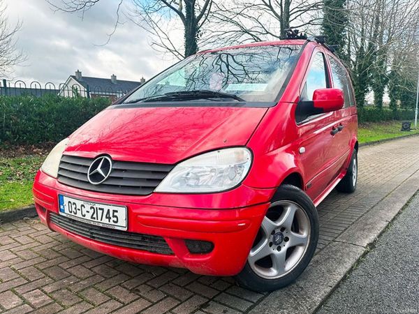Mercedes-Benz Vaneo MPV, Diesel, 2003, Red
