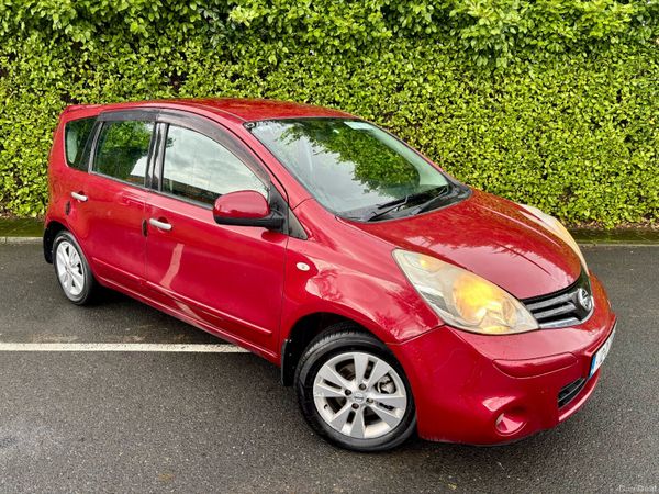 Nissan Note MPV, Petrol, 2012, Red