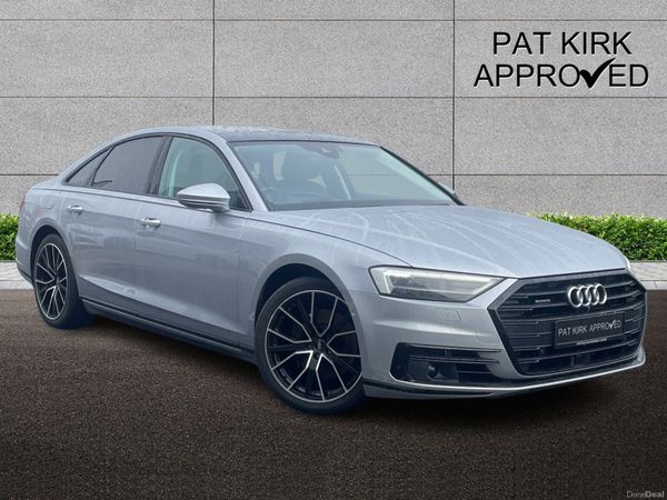 Audi A8 Saloon, Diesel, 2018, Silver