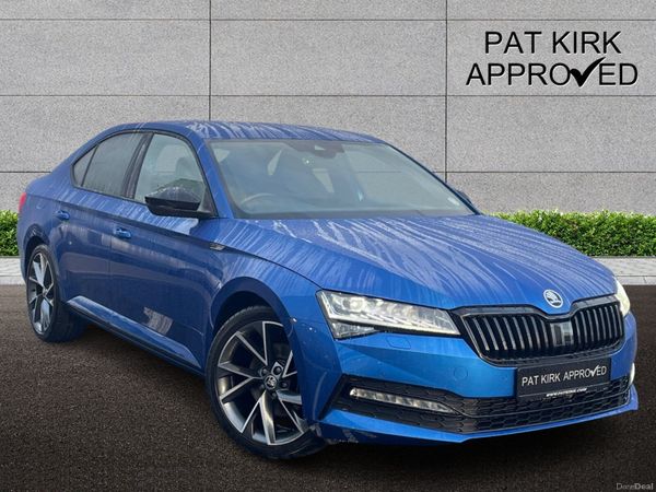 Skoda Superb Hatchback, Diesel, 2024, Blue