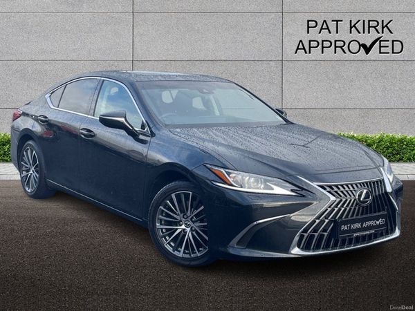 Lexus ES Saloon, Petrol Hybrid, 2023, Black