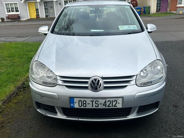 Volkswagen Golf Hatchback, Diesel, 2008, Silver