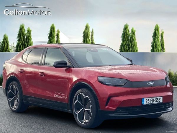 Ford Capri MPV, Electric, 2025, Red