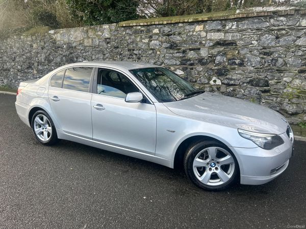 BMW 5-Series Saloon, Diesel, 2009, Silver
