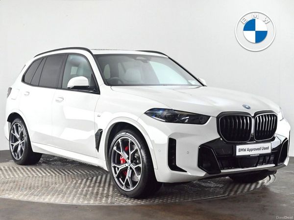 BMW X5 SUV, Petrol Plug-in Hybrid, 2025, White