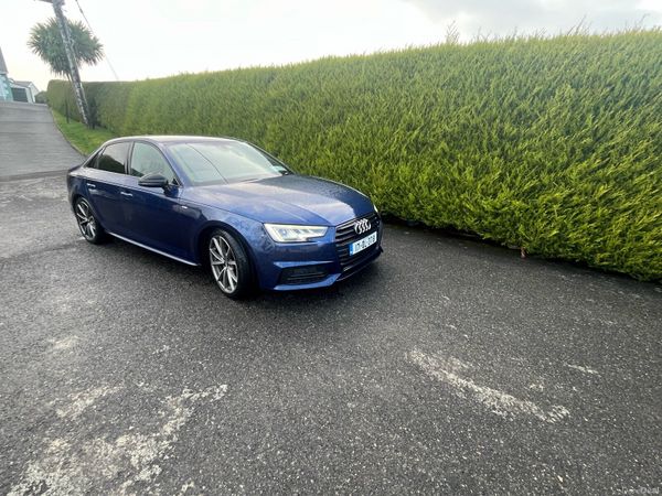 Audi A4 Saloon, Diesel, 2017, Blue