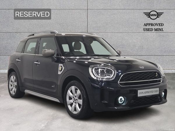 Mini Countryman SUV, Petrol Plug-in Hybrid, 2022, Black