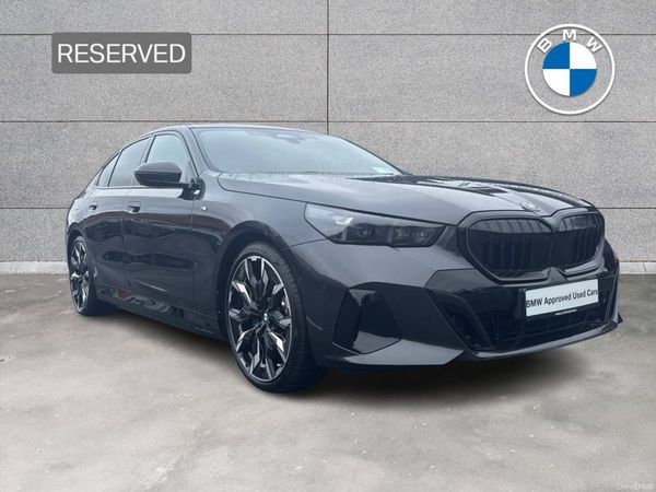 BMW 5-Series Saloon, Petrol Plug-in Hybrid, 2025, Grey