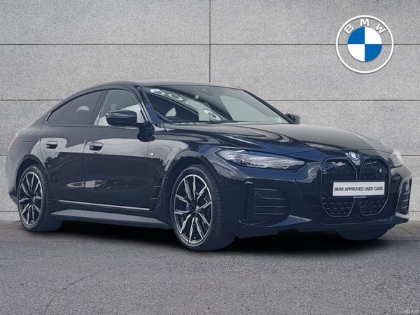 BMW i4 Hatchback, Electric, 2022, Black