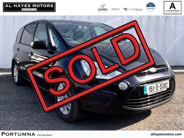 Ford S-Max MPV, Diesel, 2015, Black