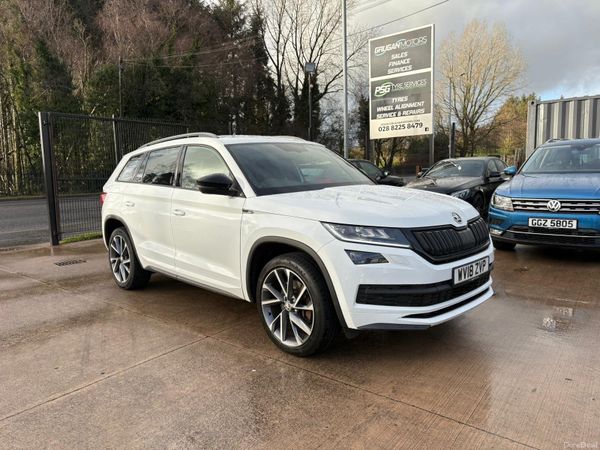 Skoda Kodiaq SUV, Petrol, 2018, White