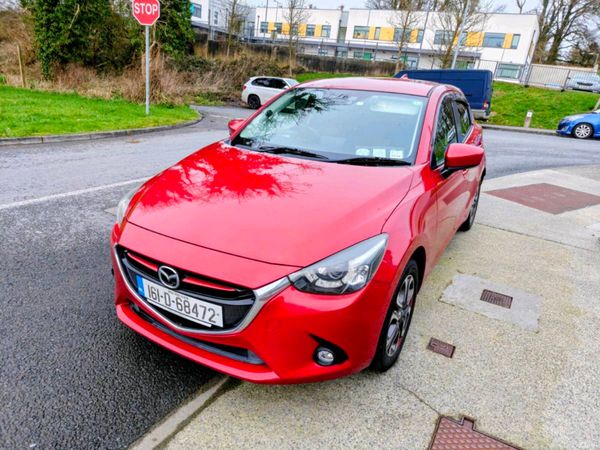 Mazda Demio MPV, Diesel, 2016, Red