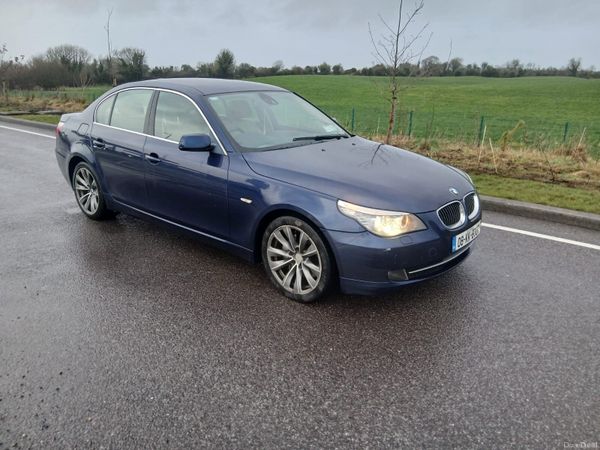BMW 5-Series Saloon, Diesel, 2008, Blue