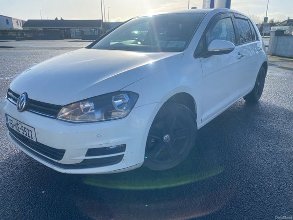 Volkswagen Golf Hatchback, Diesel, 2015, White