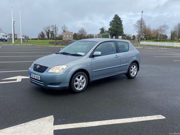 Toyota Corolla Hatchback, Petrol, 2003, Grey