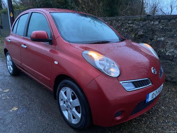 Nissan Micra Hatchback, Petrol, 2010, Red