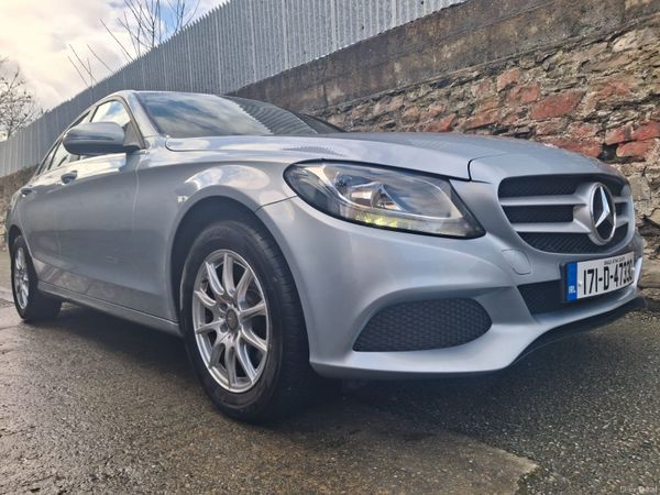 Mercedes-Benz C-Class Saloon, Petrol, 2017, Silver