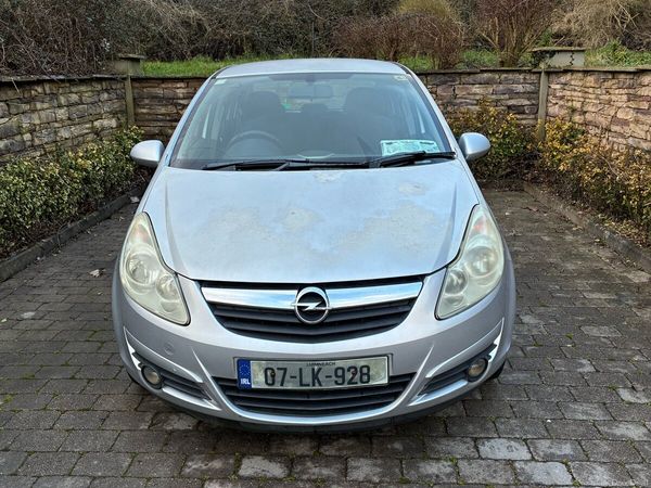 Opel Corsa Hatchback, Petrol, 2007, Silver