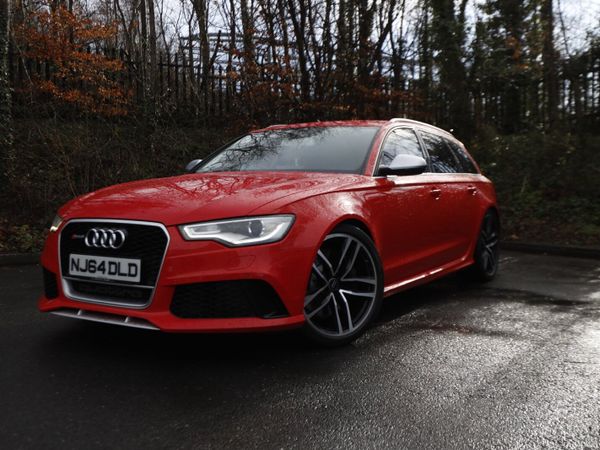 Audi RS6 Estate, Petrol, 2014, Red
