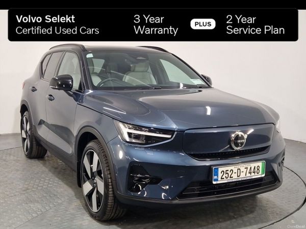 Volvo EX40 SUV, Electric, 2025, Blue