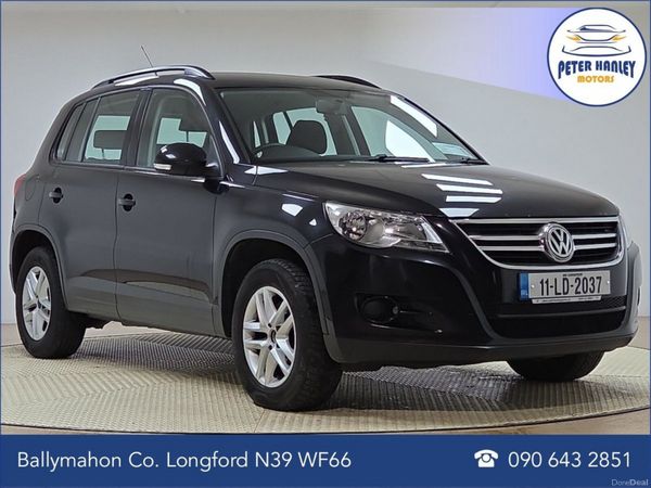 Volkswagen Tiguan SUV, Diesel, 2011, Black