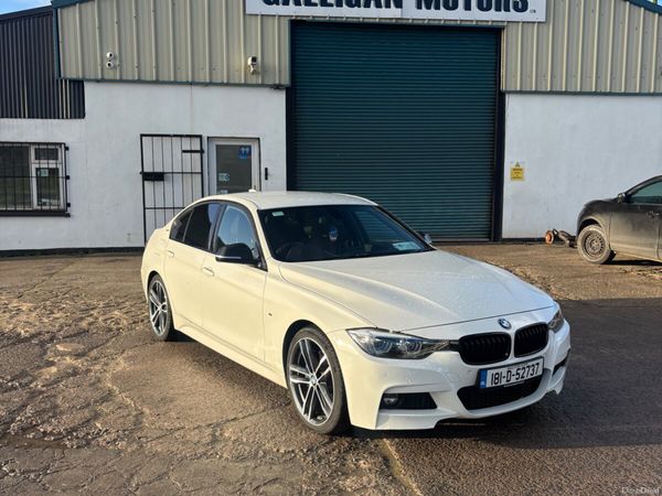 BMW 3-Series Saloon, Petrol Plug-in Hybrid, 2018, White