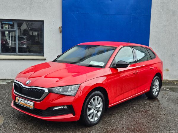 Skoda Scala Hatchback, Petrol, 2019, Red