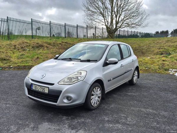 Renault Clio Hatchback, Ethanol Petrol, 2010, Silver
