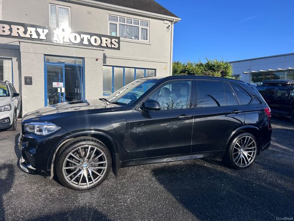BMW X5 SUV, Petrol Plug-in Hybrid, 2016, Black